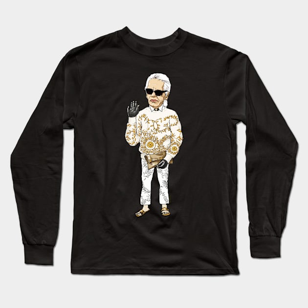 Karl in greece Long Sleeve T-Shirt by INOMUSIKI